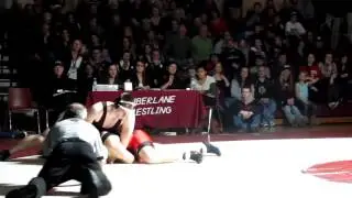 Shawn gets a pin against N. Andover!