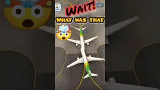 What was that! 🤯 | World of Airports #shorts #youtubeshorts #plane #bug