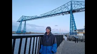 Teesside Landmark in Middlesbrough #middlesbrough #uk #telugu #bridge #teesside #university