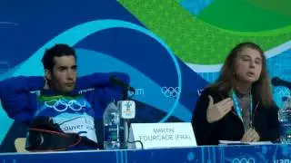 Evgeny Ustyugov wins Olympic Gold Press Conference