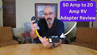 🚐 50 Amp to 20 Amp RV Adapter | Safe Generator Power Distribution Cord 🔋