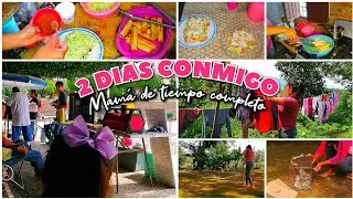ASI ES LA VIDA DE UNA MAMA EN EL CAMPO❤️ Lavado / Comida / Aseo / Paseo