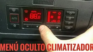 Menú OCULTO climatizador | clima HIDDEN MENÚ | CLIMATIZADOR VAG