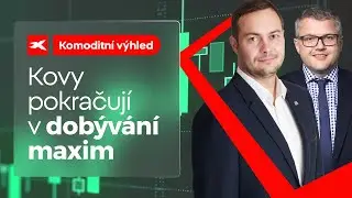 Komoditní výhled: Zlato, stříbro a měď jsou na nových rekordech. Co je žene vzhůru?