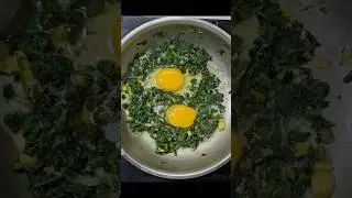 Spinach egg thoran |easy sidedish|#spinach#easyrecipe#egg#food#lunch#sidedish#rice#leafyvegetable