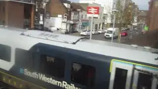 That Is a SWR Train Class 450008 In Cosham