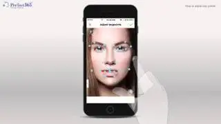 Perfect365 App: Adjust Key Points for Your Face