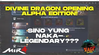 MIR4 Divine Dragon Opening Alpha Clan Edition! May naka Legendary