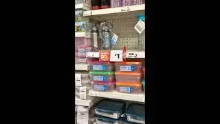 pound land Water Bottle/Food Storage Containers kitchen At Poundland Shop 2024