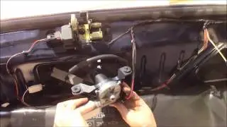 2006 Jeep Grand Ckerokee (wk) Rear wiper motor replacement