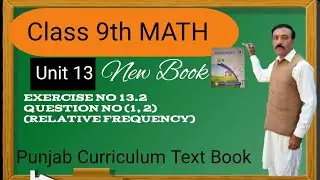 Exercise no 13.2 Question no (1,2) Relative frequency 