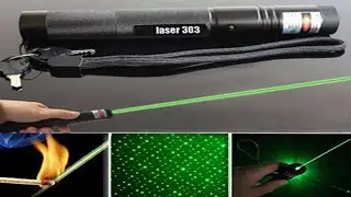 Laser Pointer 303 Unboxing & Review | Experiments with handheld burning laser pointer😱 #mrexperiment