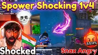 🇮🇳Neyoo Shocked by SPOWER Shocking 1v4 🚀 Snax Angry on SOUL Fans 🥵 Gain Views from GodL🚨 14 Kills 🥶