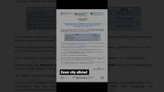 Csir-ugc Net EXAM DATE &exam city allotted! #csirnet#recentnews#notification#lifescience#biology#nta