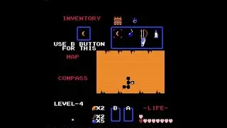 The legend of Zelda for NES how to find the blue ring