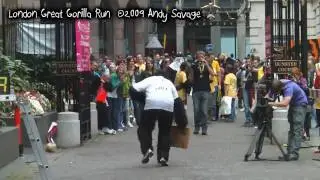 The Great Gorilla Run 2009 in HD, London. 7km fun run for charity to help endangered Gorillas.