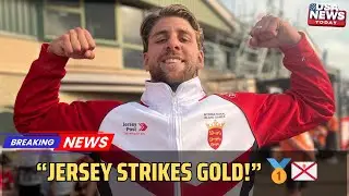 Jersey&rsquo;s Golden Moment! 🥇 Evan Campbell Wins Shot Put at 2025 Island Games । USA NEWS TODAY