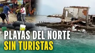 Oleajes anómalos afectan a turismo en el norte del Perú: Al menos 40% de cancelaciones en Piura