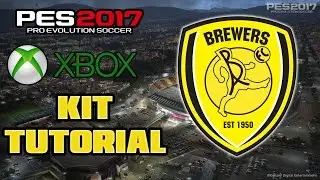 PES 2017 BURTON ALBION KIT TUTORIAL (XBOX)