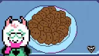 Giving The Gift of Dark Cookies - Deltarune Meme