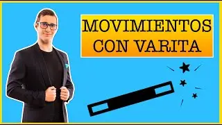 🎩 APRENDE a Cómo hacer 3️⃣ movimientos Chulos con una VARITA MÁGICA 🎩 | Para niños | Luis Noval