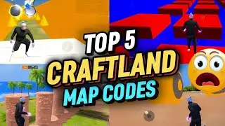 freefire new parkour craftland 😁 mapTop 5 new parkour craftland map #craftland #freefire
