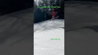 Follow cam.#viralvideo #snowboarding #alpineskiing #sports #snowboard #skiing #ski #mountainsports