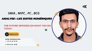 Analyse : Les Suites Numériques S1 , SMIA , MIPC , PC , BCG (1)