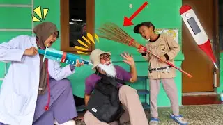 DRAMA PARODI LUCU PENCURI SALAH SASARAN DIRUMAH DOKTER #comedy