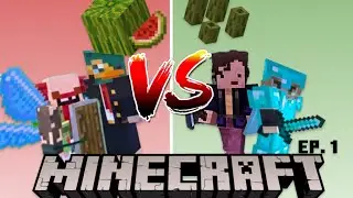 Minecraft Ep. 1- SeaPickles Vs Watermelons