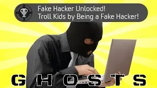 Fake HACKER TROLL in COD Ghosts!
