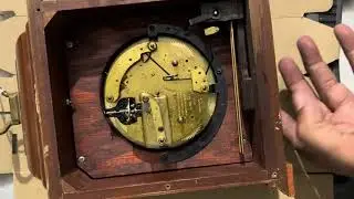 Seth Thomas USA Floating Balance wheel - Exeter.W. Antique Bell clock - Part 1