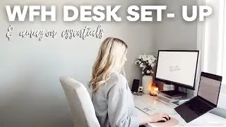 MY WFH SETUP + DESK TOUR