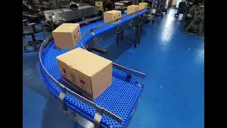 Modular Belt Bend Conveyors and S Shape Conveyor Systems UK