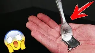 DIY: IS IT POSSIBLE TO MAKE A LIQUID SPOON?!? MELTING GALLIUM SPOON!