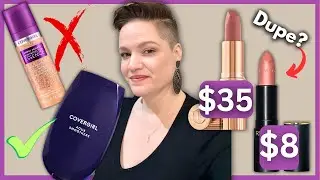 Trying out 2 New Foundations: Covergirl Aqua Smooth and the Simply Ageless Essence | One is AWFUL!