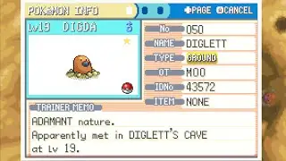 Shiny Diglett in 30,571 Encounters - Pokemon FireRed