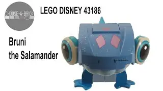 LEGO 43186 Bruni the Salamander Buildable Character - LEGO Disney 2021 Speed Build