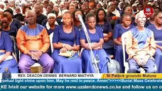 Bishop Joseph Mwongela's Homily During Funeral Mass of the Late Deacon Dennis Maithya in Kitui