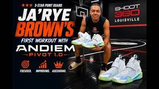 Ja'Rye Brown works out in Andiem Pivot 1.0