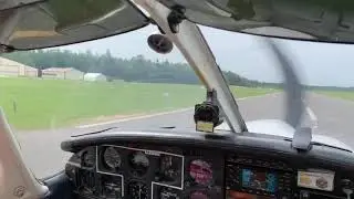 Полет на аэродром Волжанка Piper ArrowIII