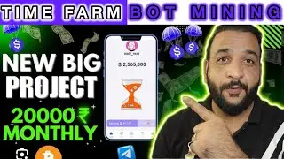 Time farm minning | telegrambot | free crypto
