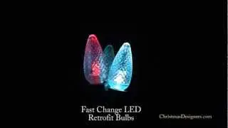 Fast Change LED Retrofit Bulbs - Color Changing Bulbs