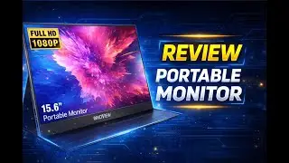 Review - InnoView Portable Monitor, 15.6 Inch FHD 1080P HDMI USB C Second External Monito