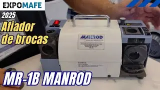 AFIADORA DE BROCAS MR-1B da MANROD - Demonstra&ccedil;&atilde;o na Expomafe