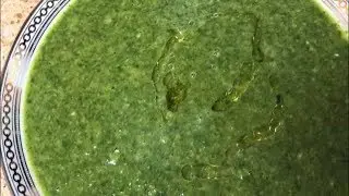 Matcha, Spinach And Cayenne Vegan Soup, Starter for a Vegan Festive Feast