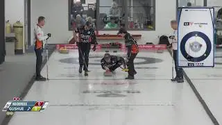 FEATURE  Brad Gushue vs  Sam Mooibroek   Draw 19   RBC Dominion Securities Western Showdown XCM