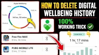 digital wellbeing parental controls history delete kaise kare / how to remove digital wellbeing #10k