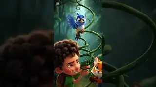 The Jungle Friend Rescue 🦊🌿 | Ayaan & Riku | Pixar-Style 3D Animated Short