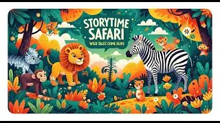 &ldquo;UNLEASH THE WILD&rdquo; (Kids Safari Song, Nursery Rhyme & Cartoon Adventure)